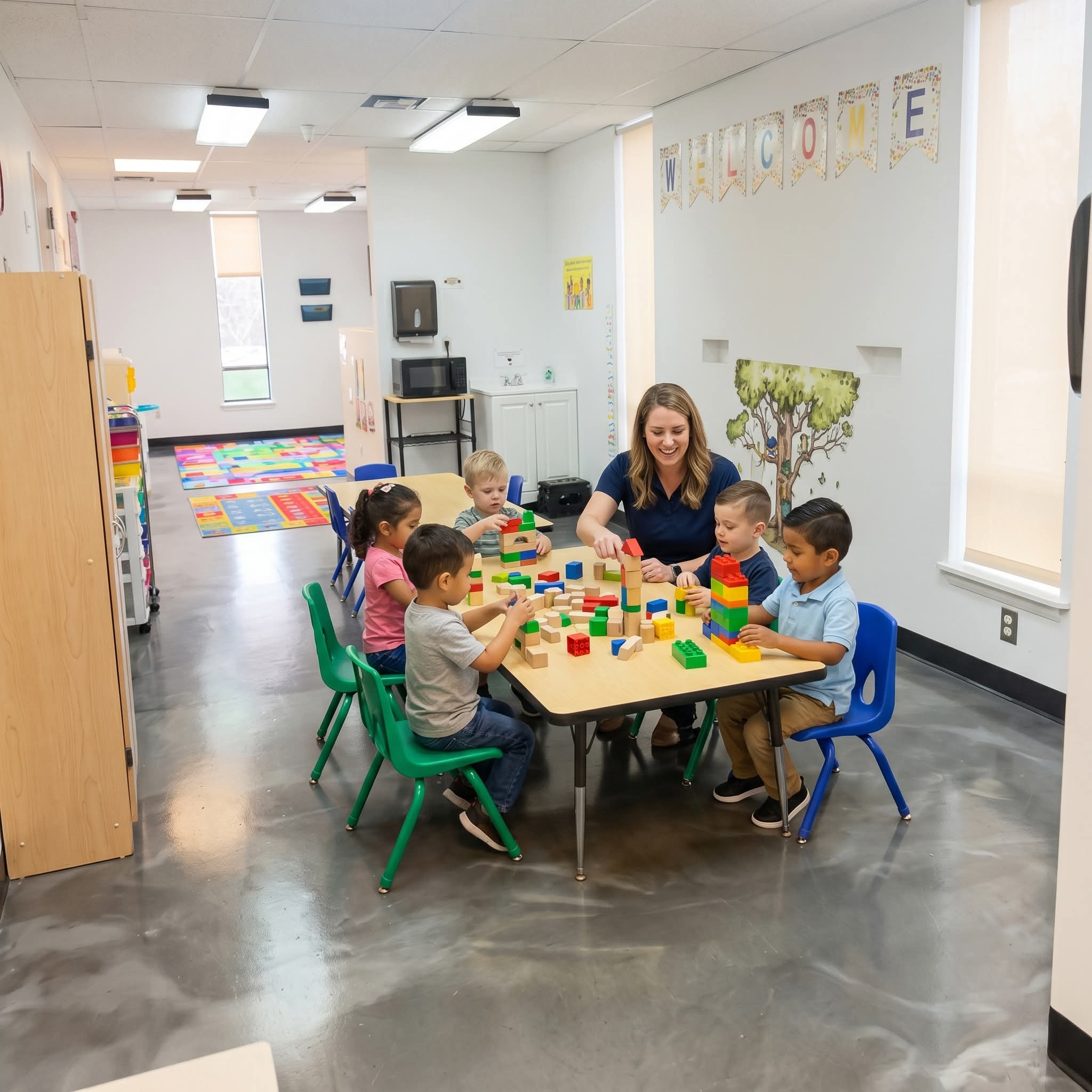 Emerging Einsteins toddler program activities at NextGen Child Daycare in Schenectady, NY